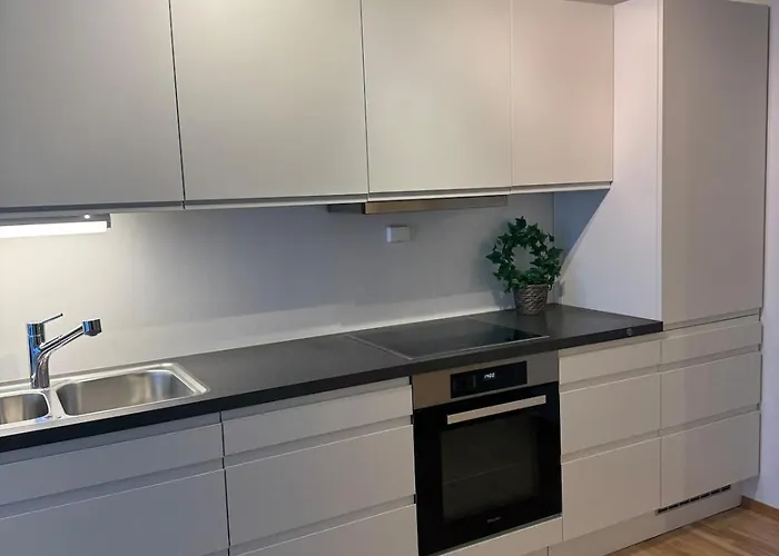 2 Bedroom Modern With Fjord View Near Centre & Airport Lejlighed